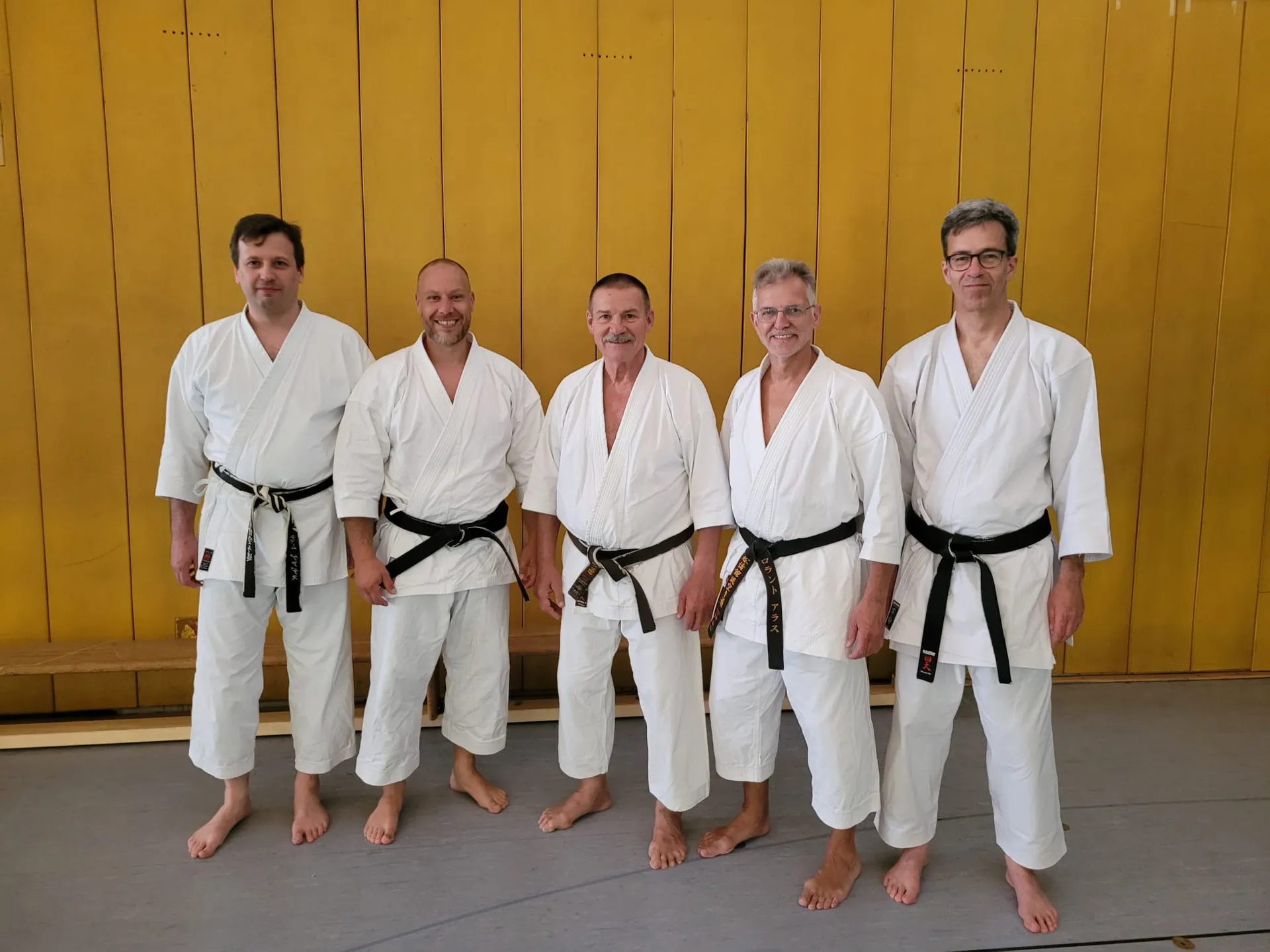 Lehrgang in Unna bei Sensei Lothar Ratschke